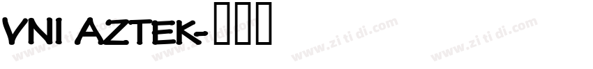 VNI Aztek字体转换